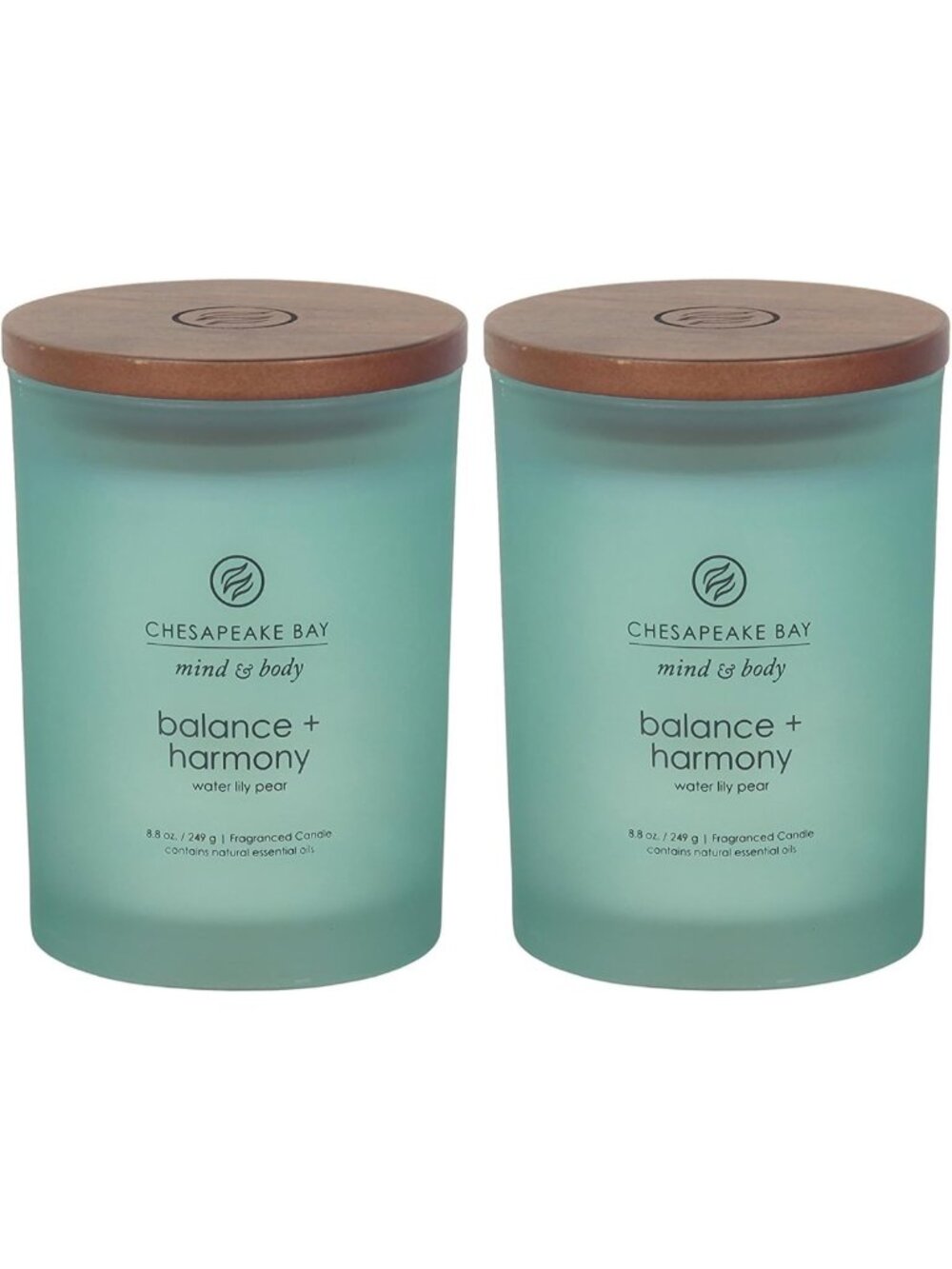 Mind & Body Scented Candle Set - 8.8oz Aromatherapy Candles for Relaxation